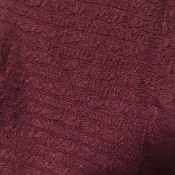 Adrienne Vittadini Merino Wool Long Sleeve Asymmetrical Sweater Top Cowl Neck C - Picture 2 of 7